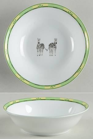 Africa Green-Yellow Fruit/Dessert (Sauce) Bowl
