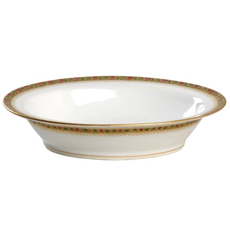 Schleiger 1079A 9" Oval Vegetable Bowl