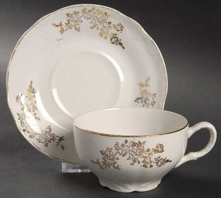 HLC1042 Flat Cup & Saucer Set
