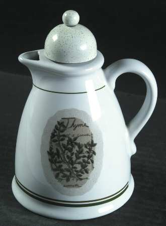 Savory Tyme Vinegar Cruet and Stopper