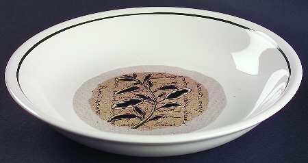 Savory Tyme 9" Individual Pasta Bowl