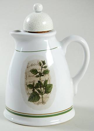 Savory Tyme Oil Cruet and Stopper