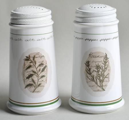 Savory Tyme Stove Top Salt & Pepper Set