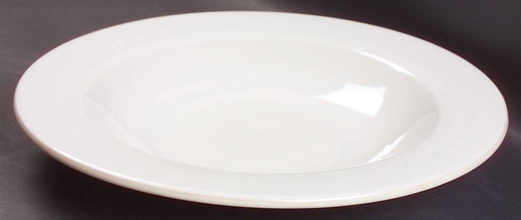 Cream Fraich Large Rim Soup Bowl