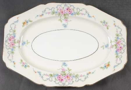 HC601 14" Oval Serving Platter