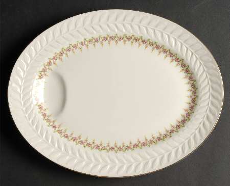 Ashley (Greylock Shape) 11" Oval Serving Platter