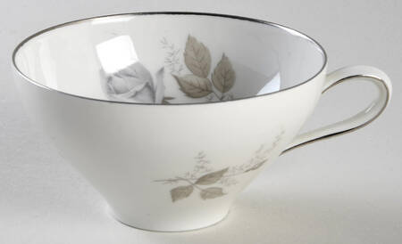 Grey Rose Flat Cup