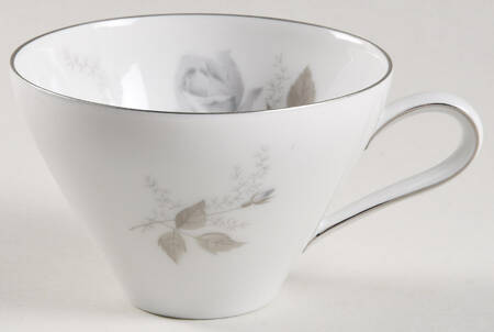 Grey Rose Flat Cup