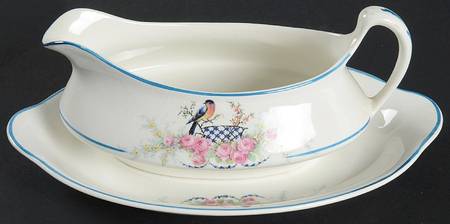 E2513 Gravy Boat & Underplate