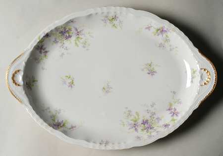 H1076 16" Oval Serving Platter