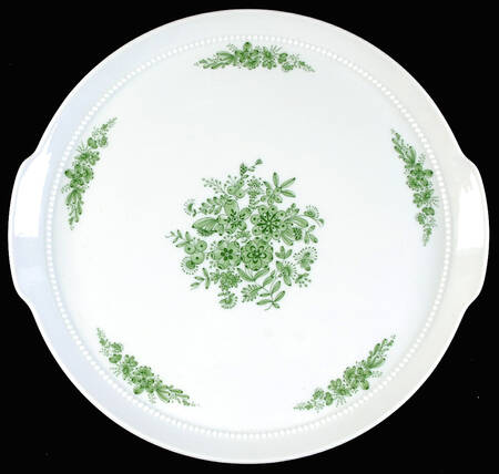 HUT774 Handled Cake Plate