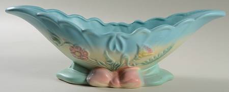Bow Knot Blue and Turquoise Centerpiece/Console Bowl