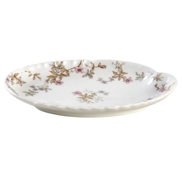 Schleiger 81A Oval Bone Dish by Haviland
