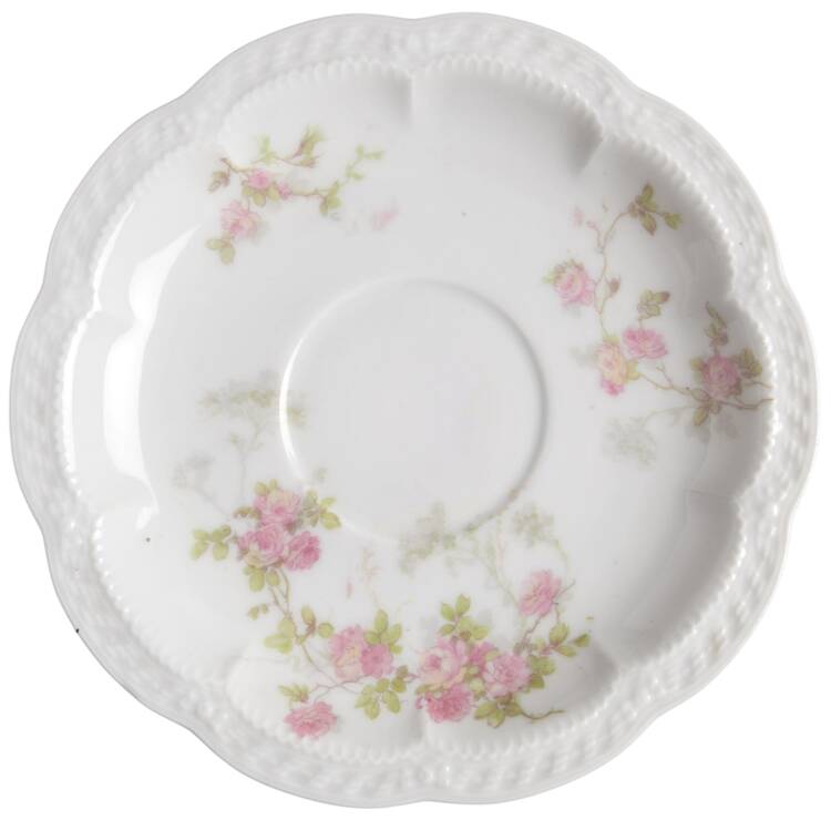 Schleiger 42p Saucer by Haviland