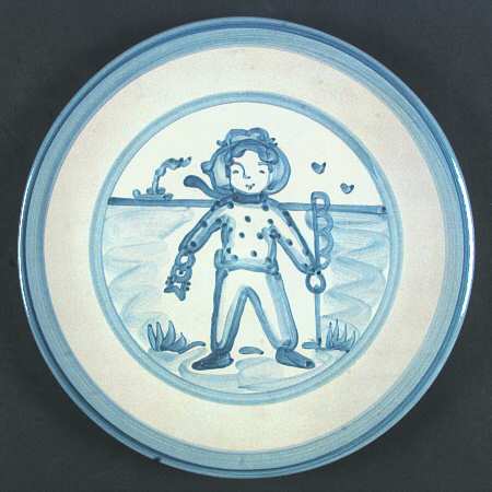 Fisherman Dinner Plate