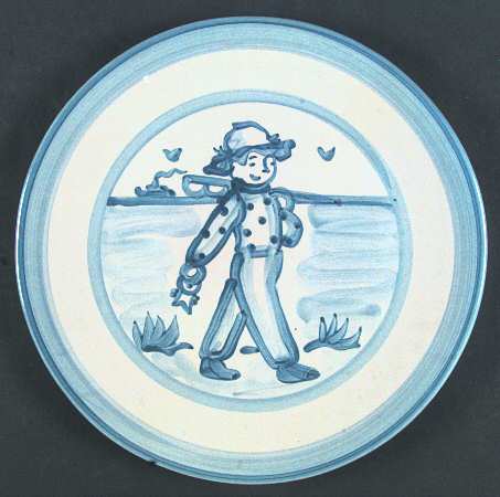 Fisherman Dinner Plate
