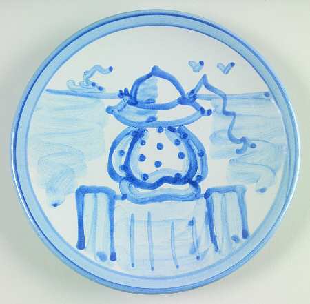 Fisherman Bread & Butter Plate