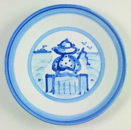 Fisherman Luncheon Plate