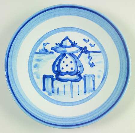 Fisherman Salad/Dessert Plate