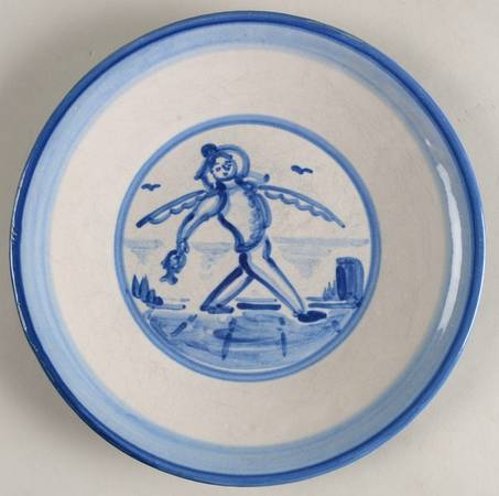 Fisherman Luncheon Plate