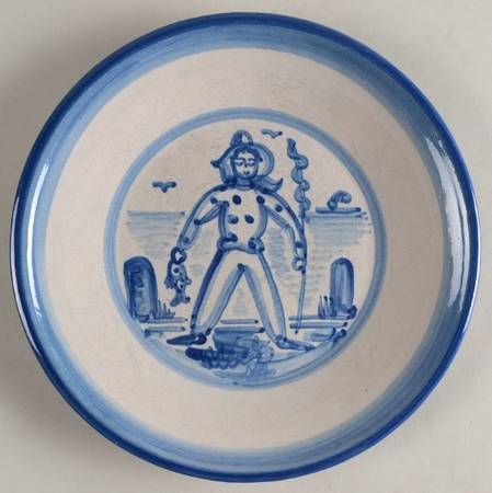 Fisherman Luncheon Plate