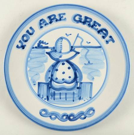 Fisherman Dinner Plate