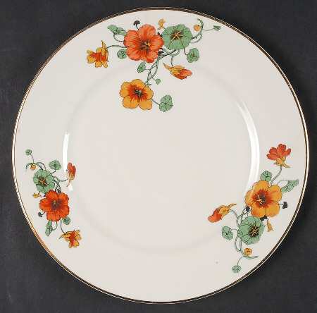 Nasturtium Salad Plate