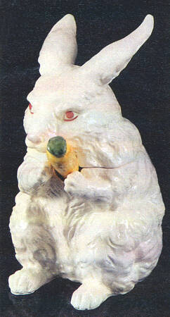 Rabbit Parade Sauce Boat & Lid with Ladle