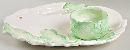 Rabbit Parade (2 Piece) Chip & Dip Set