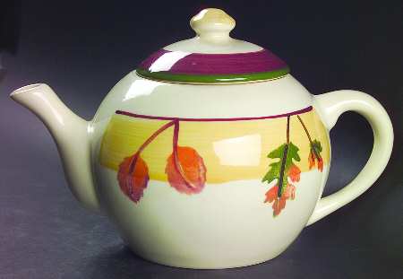 Autumn's Edge Teapot & Lid