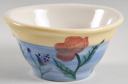 Prairie Flower 5" Ribbed Mixing Bowl