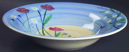 Prairie Flower 12" Round Vegetable Bowl