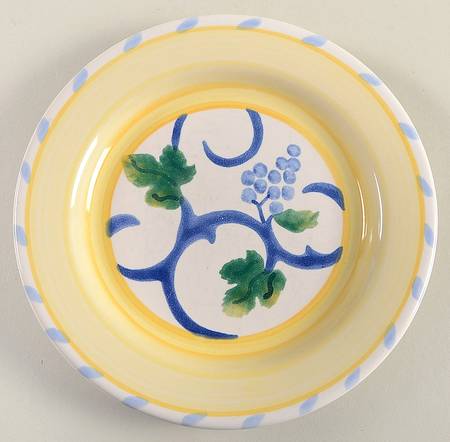 Wine Country Salad Plate