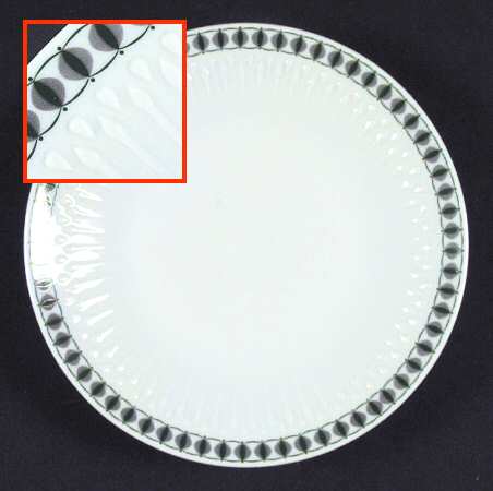 Francisca Bread & Butter Plate by Hutschenreuther