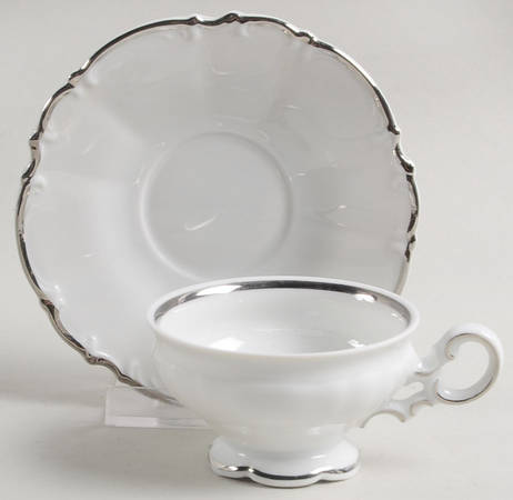 Orleans Footed Demitasse Cup & Saucer Set
