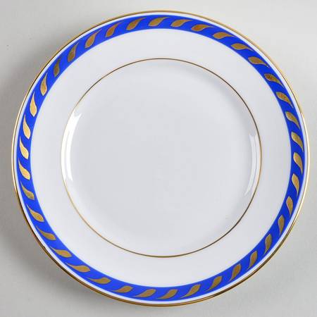 Candlelight Blue Bread & Butter Plate