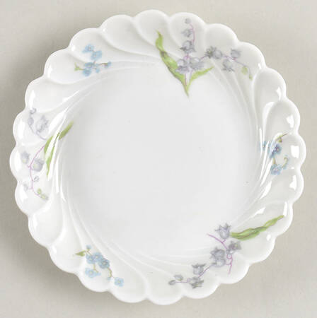 Muguet Myosotis Saucer for Demitasse Cup