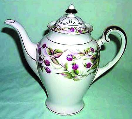 Red Raspberry Coffee Pot & Lid