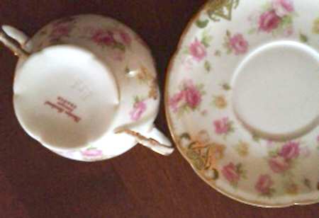 Schleiger 1060-1 Flat Cream Soup Bowl & Saucer Set