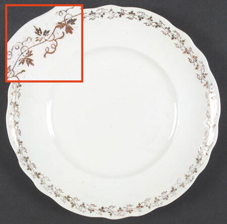 HLC1186 Luncheon Plate