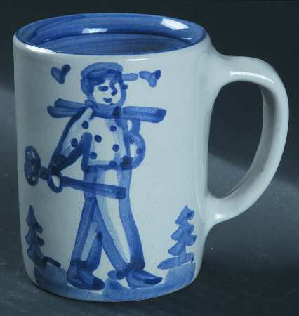 Skier Mug
