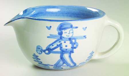 Skier Open Sauce Boat