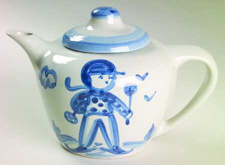 Skier Mini Teapot & Lid