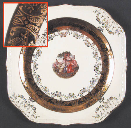 HLC1135 Square Salad Plate
