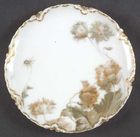 Flowers and Seeds (Blank 25) Coupe Salad Plate