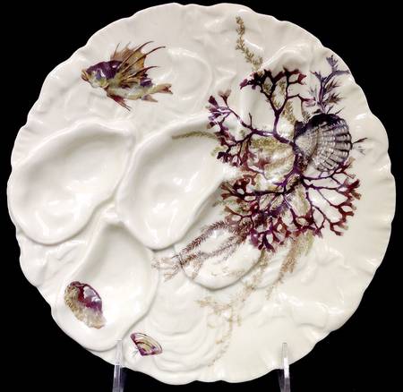 Sea Life Oyster Plate