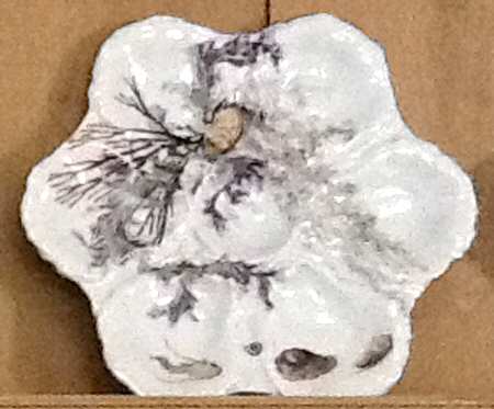 Sea Life Oyster Plate