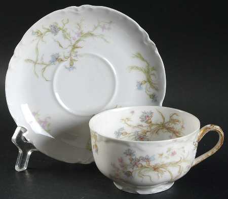 Schleiger 70H Flat Cup & Saucer Set