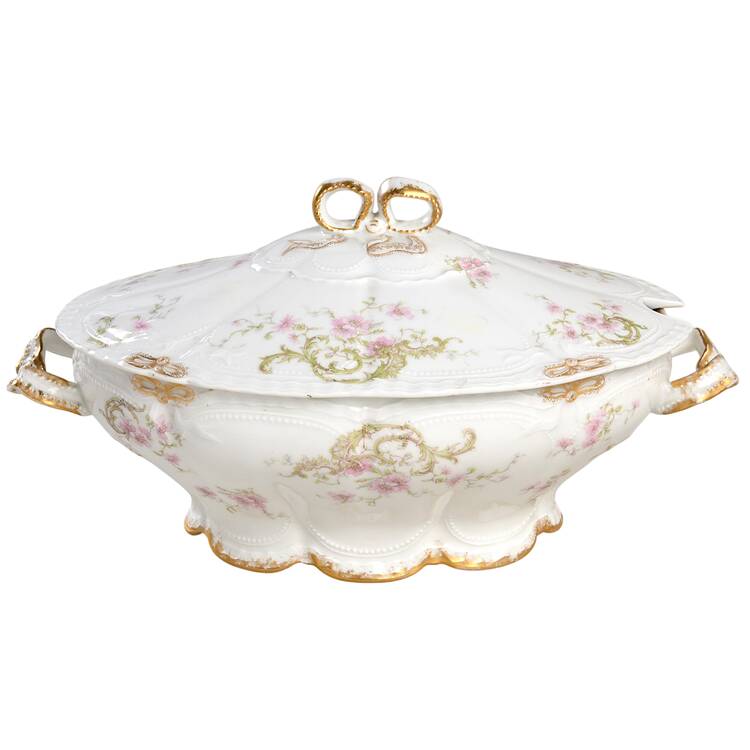 Schleiger 82A Oval Tureen & Lid by Haviland