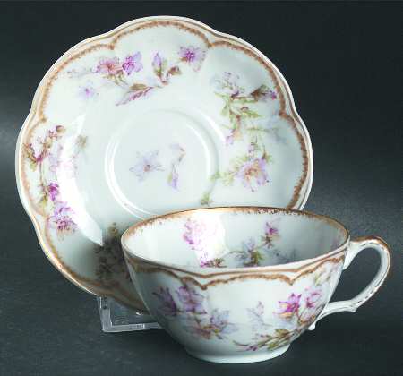 Schleiger 91g Flat Demitasse Cup & Saucer Set